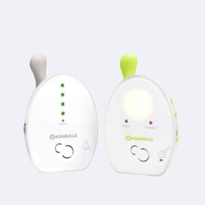 Babyphone audio 500 m — veilleuse et témoin lumineux